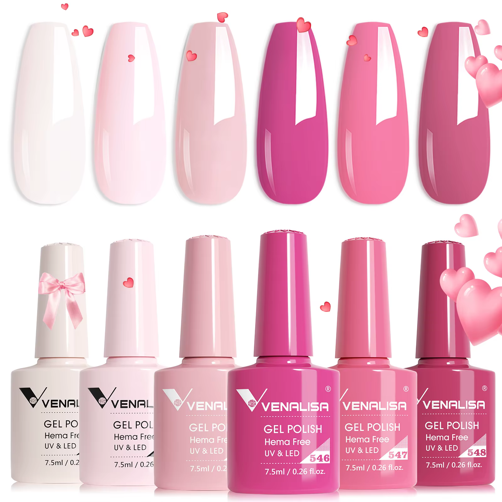 VENALISA – ensemble de vernis Gel Semi-Permanent