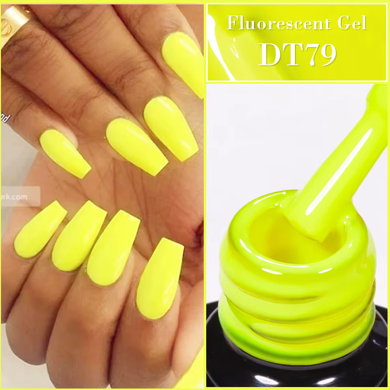 MEET ACROSS 7ml Orange rouge vert Gel vernis à ongles Laser brillant tremper Semi Permanent Nail Art UV Gel