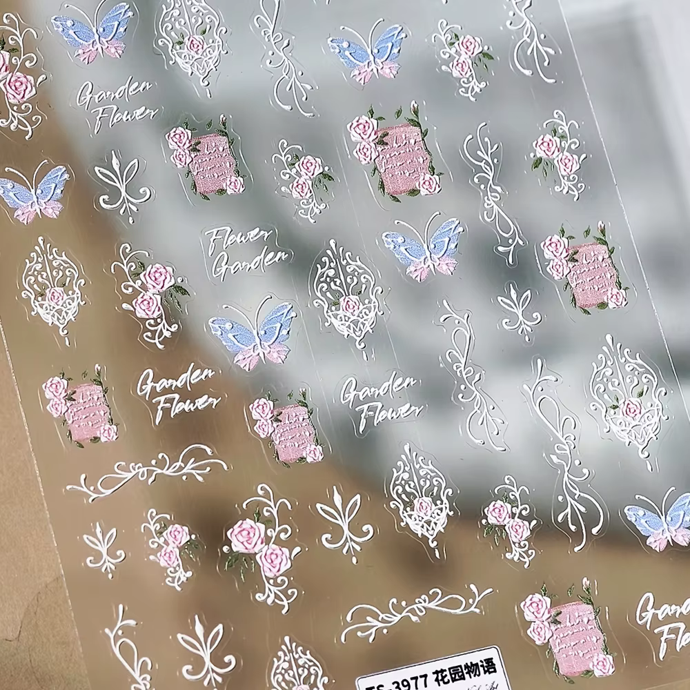 Autocollant 5D pour Nail Art