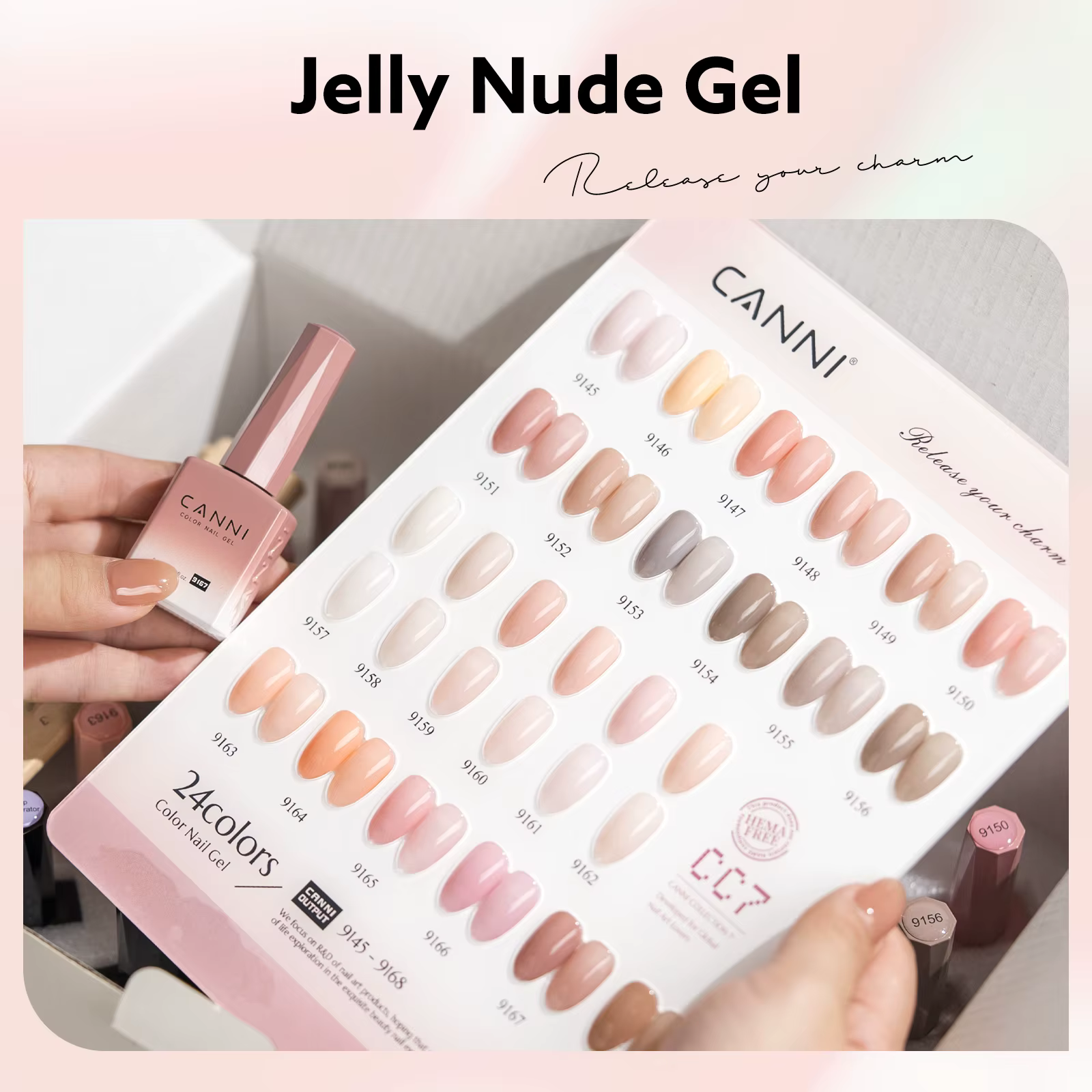 CANNI HEMA – vernis à ongles Gel sans TPO