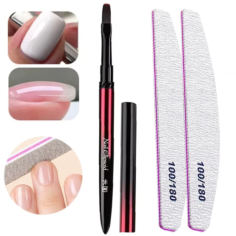 Nouvelles Formes à Ongles Double Usage Sandwich 180 pièces 15 Tailles 2025