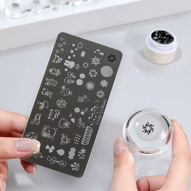 Kit de plaques d'estampage pour Nail Art