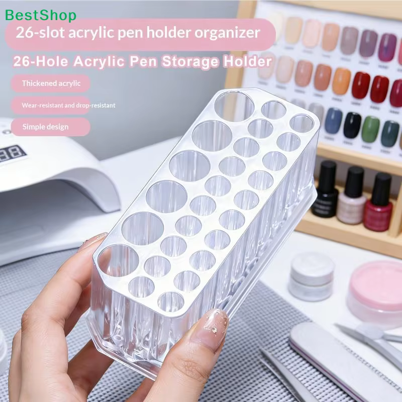 〔R〕Support pour pinceaux de nail art