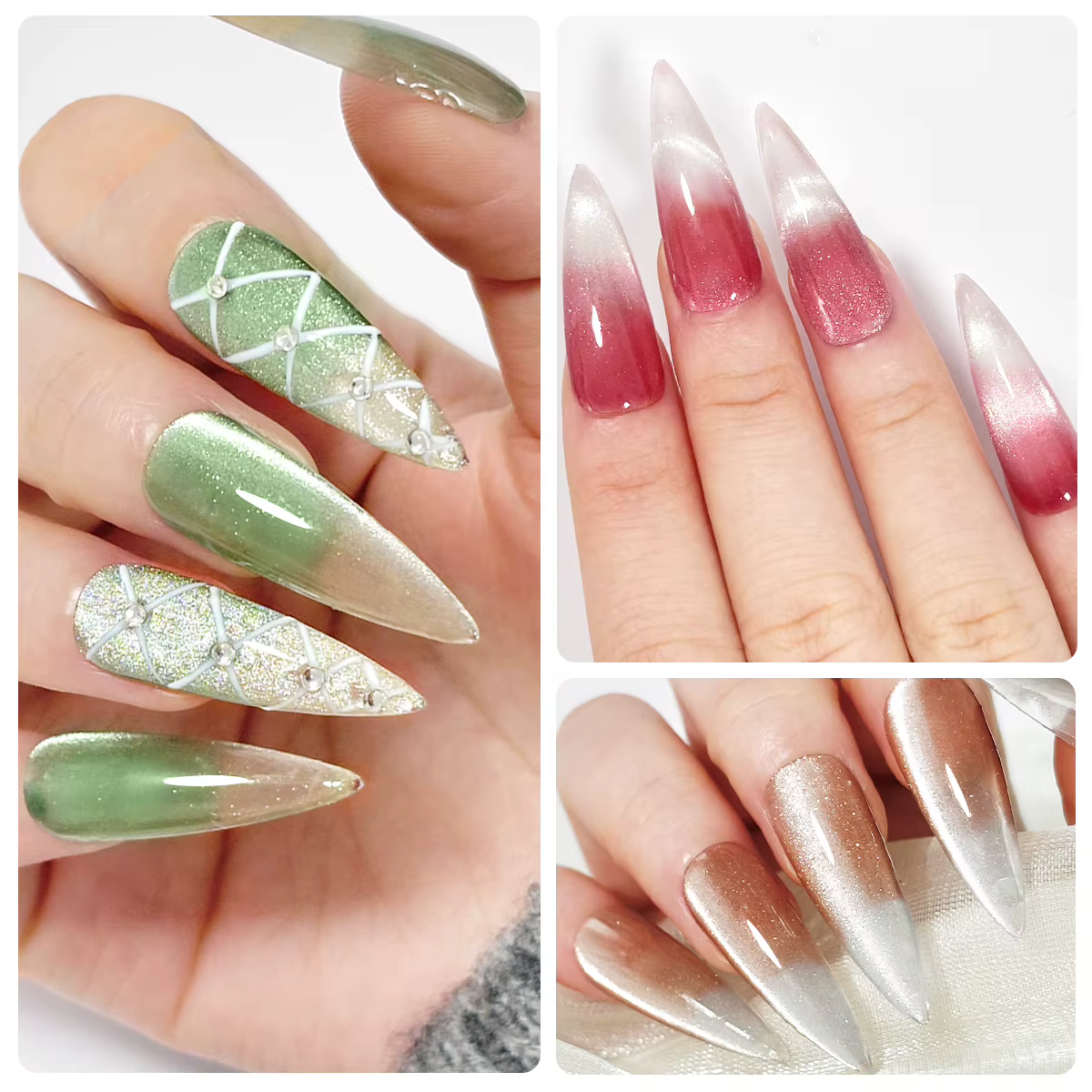 Une bouteille de vernis à ongles gel à couleur changeante et sensible à la chaleur