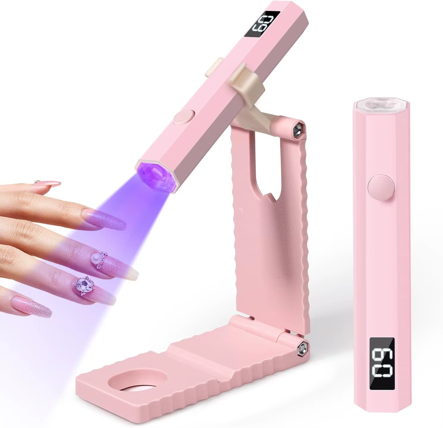 Ensemble de lampes à ongles UV/LED sans fil