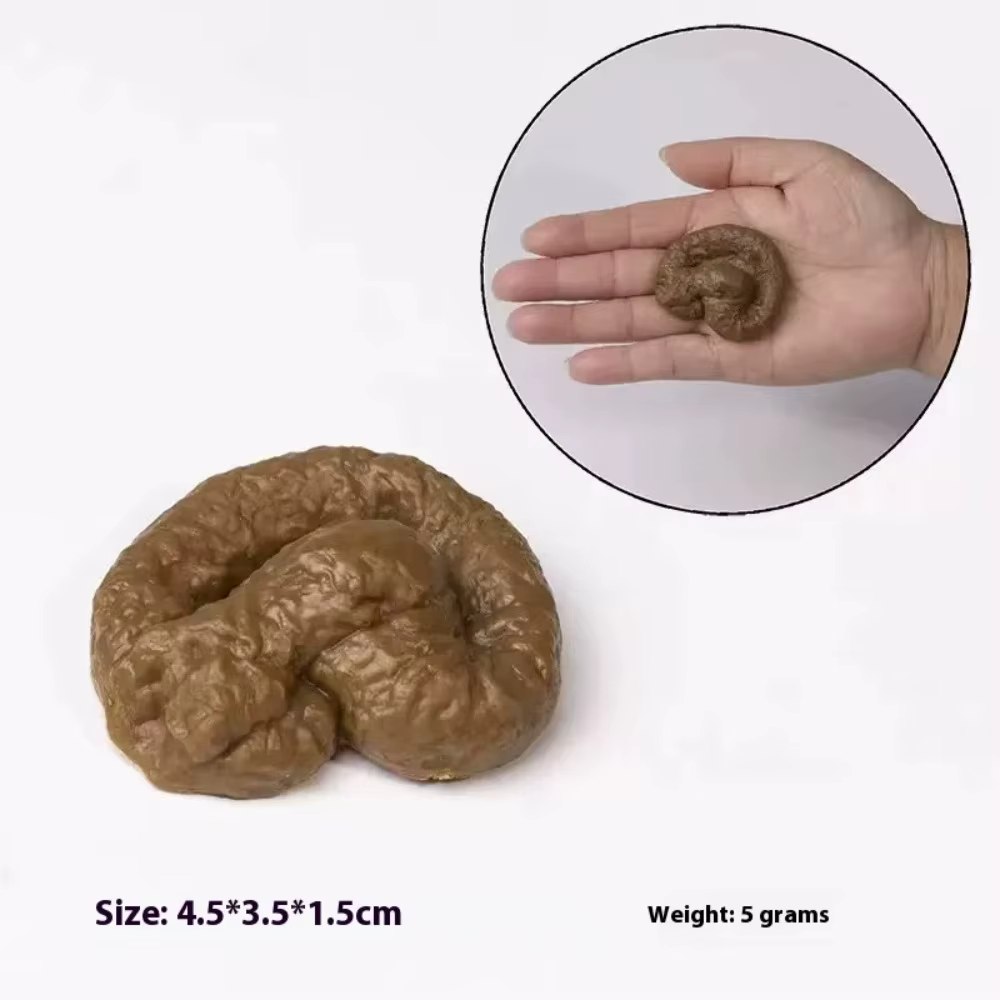 Fausse Crotte de Chien Réaliste, Crotte Douce, Ornement de Poisson d'Avril, Blague Non Toxique, Cadeau de Fête, Jouet, Accessoires de Farce Sûrs