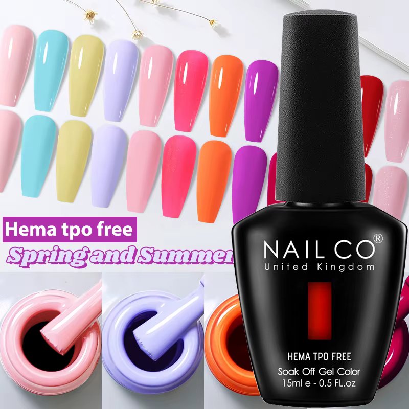NAILCO Vernis à ongles Hema sans TPO Printemps-Été