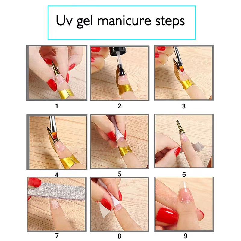 Ongles forme conseils acrylique UV Gel Extension Curl