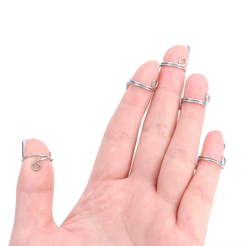 Bagues à ongles réutilisables pour faux ongles