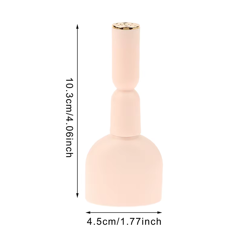 Bouteille en verre pour vernis à ongles de 13ml