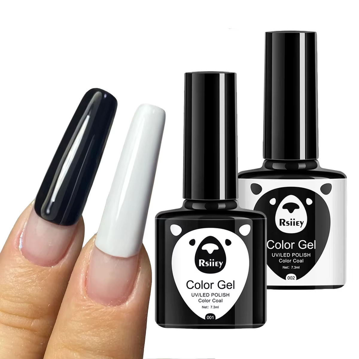 1 pièces 7.3ml vernis à ongles Gel blanc manucure française