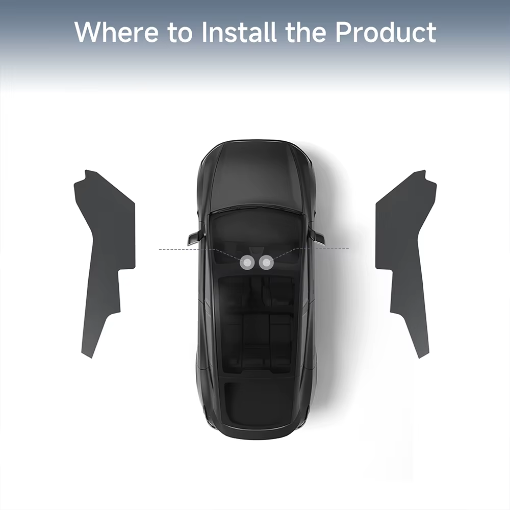 Accessoires pour Tesla Model YL 6 places, tapis anti-coup de pied latéral pour console centrale, tapis anti-salissure en TPE pour Model Y Juniper 2026