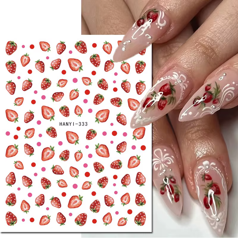 Décalcomanies 3D pour Nail Art