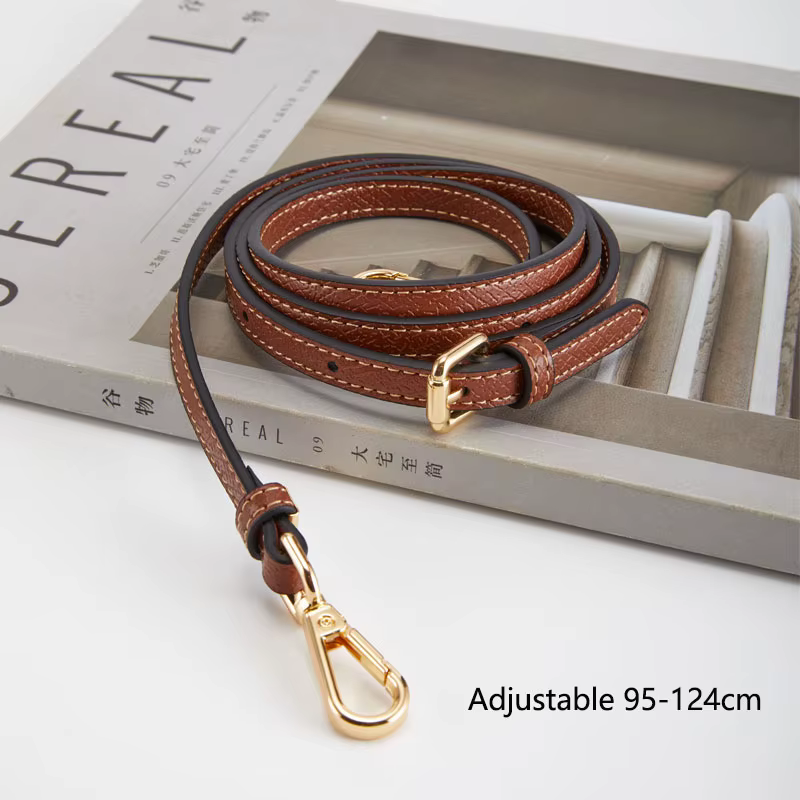 Sangle de sac à bandoulière de remplacement en cuir pour Mini sac Longchamp, sangle d'épaule sans poinçonnage, accessoires de sac de Modification