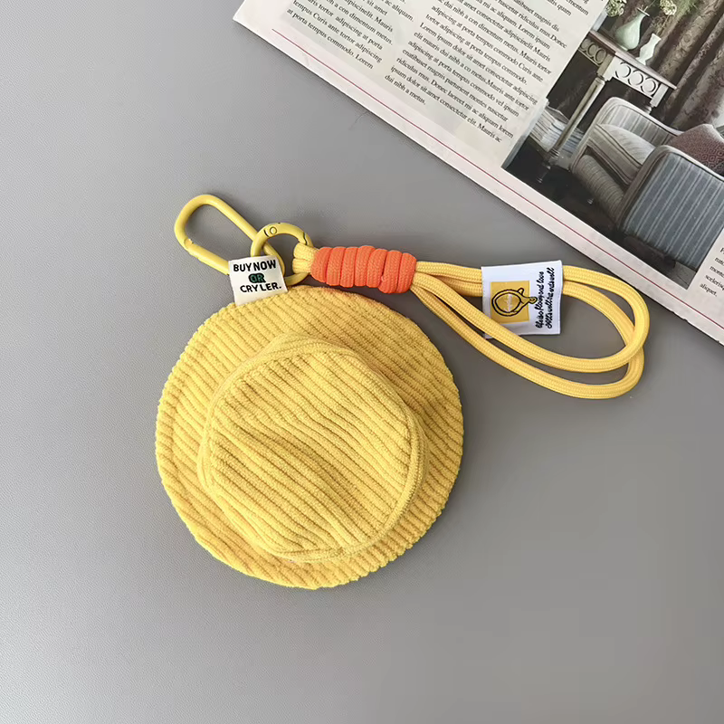 Rangement créatif pour chapeaux, Mini casque Durable, portefeuille zéro, accessoires de suspension décontractés, joli Bracelet, porte-clés