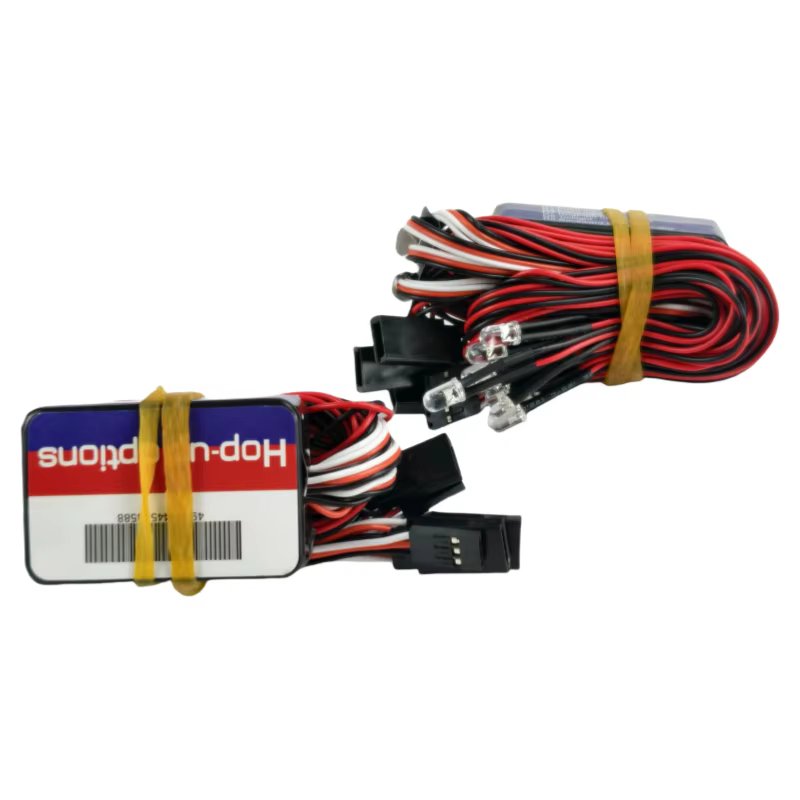 Kit de feux de freinage clignotants à LED simulés pour modèle RC 12 LED, accessoires de remplacement pour voiture tout-terrain à l'échelle 1/10