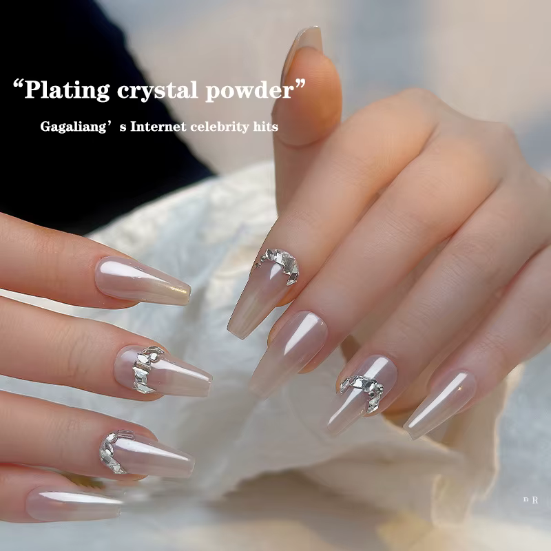 Aurora Pearl White N64.Glitter Dust