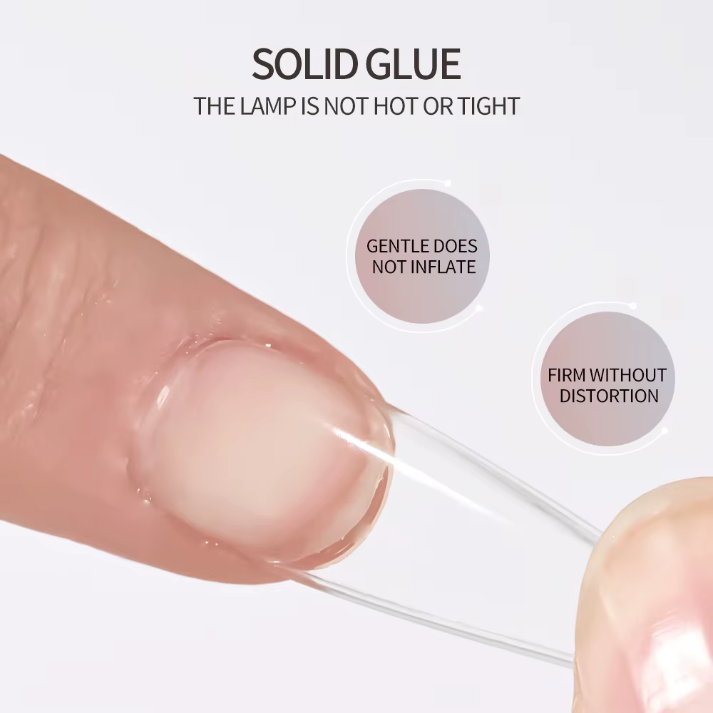Gel Solide pour Faux Ongles