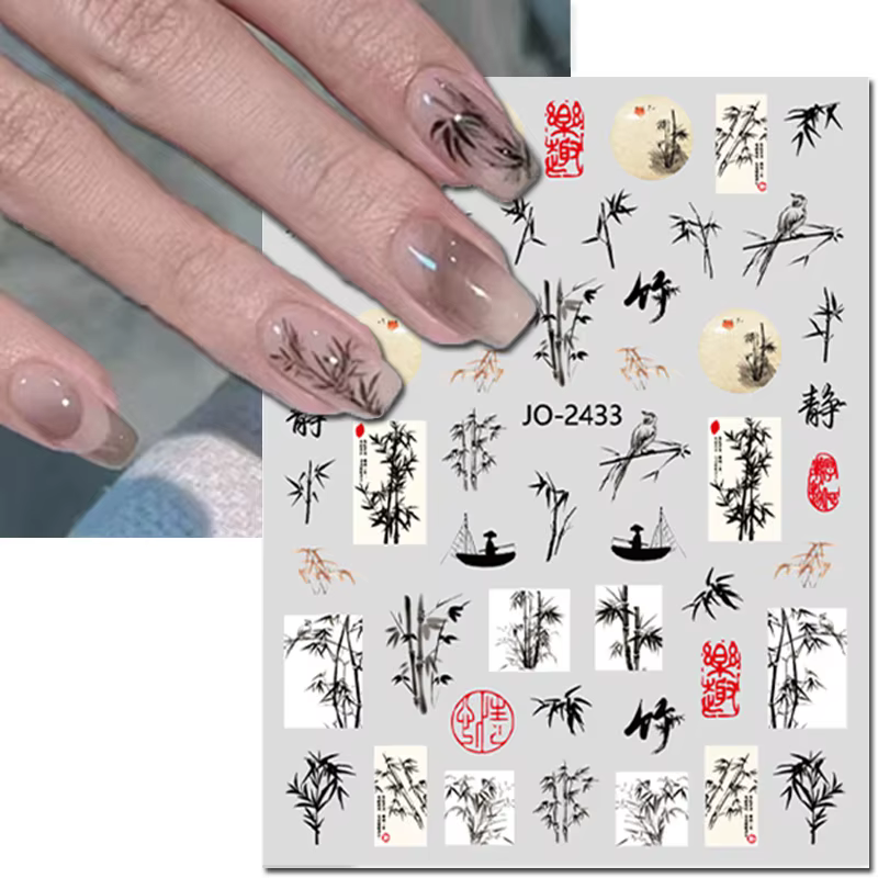 Autocollants 3d pour Nail Art