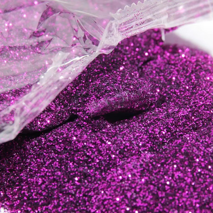 Poudre à paillettes fines en vrac
