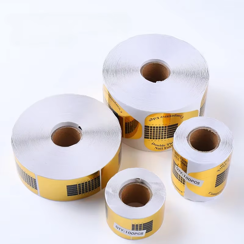 Autocollants pour extensions d'ongles en gel UV acrylique