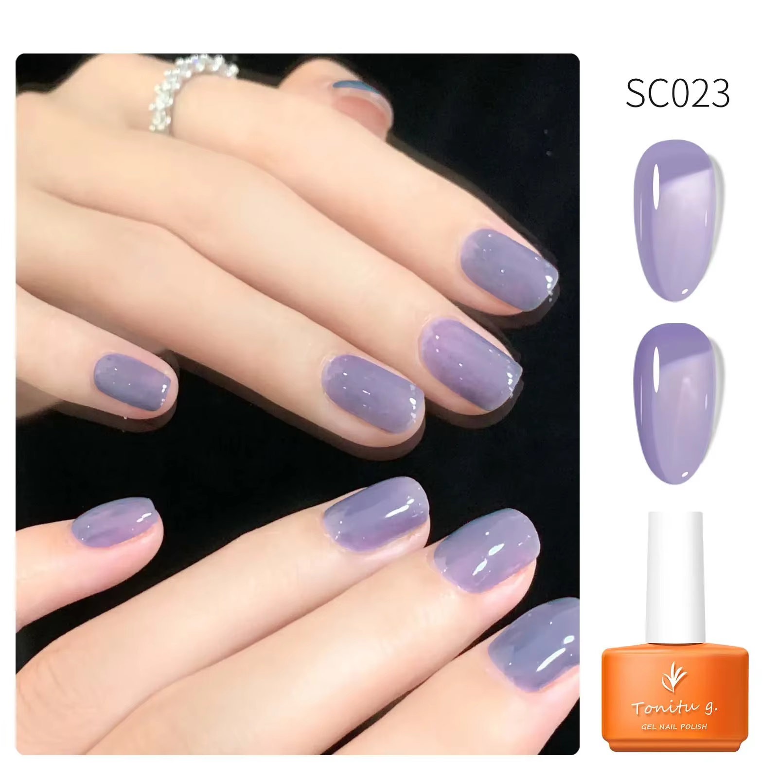 Tonitu G-Verhéritage à Ongles Gel UV LED Translucide