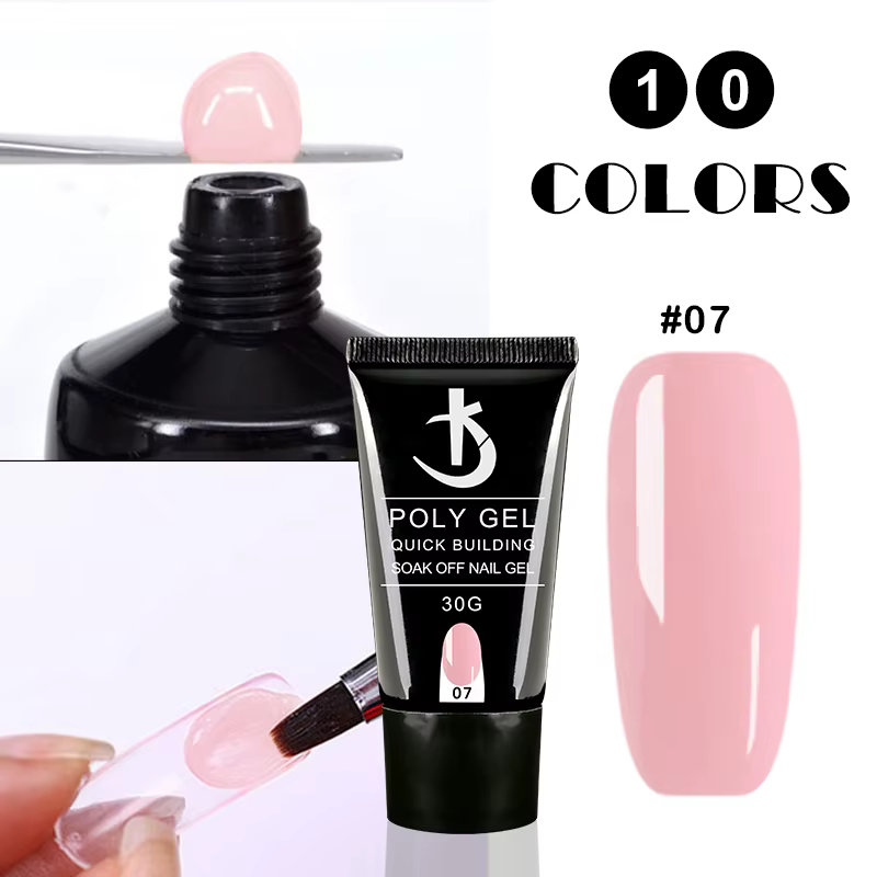 KODI JYJ dernier Gel à ongles Poly 30ml Gel Semi-permanent pour Extension vernis