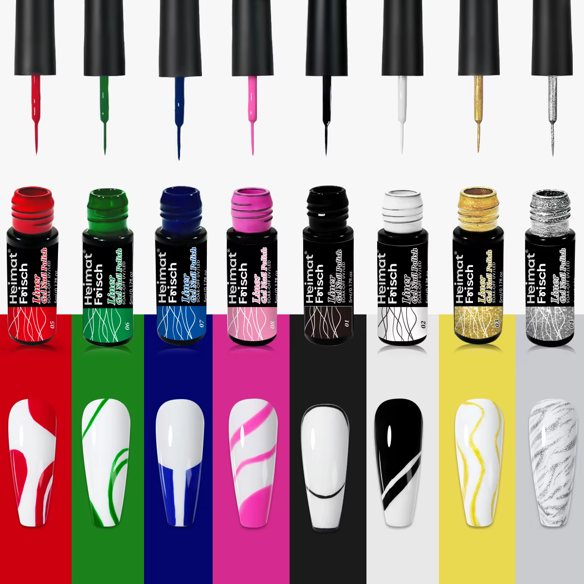 Vernis à ongles gel de peinture 5 ml