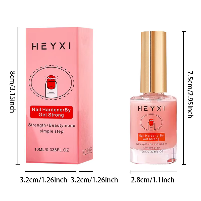 Durcisseur de vernis à ongles rose naturel