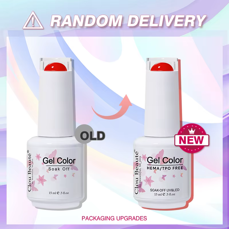 Clou Beaute Gel vernis à ongles néon marron bleu Royal rouge vert Pastal nu Nail Art