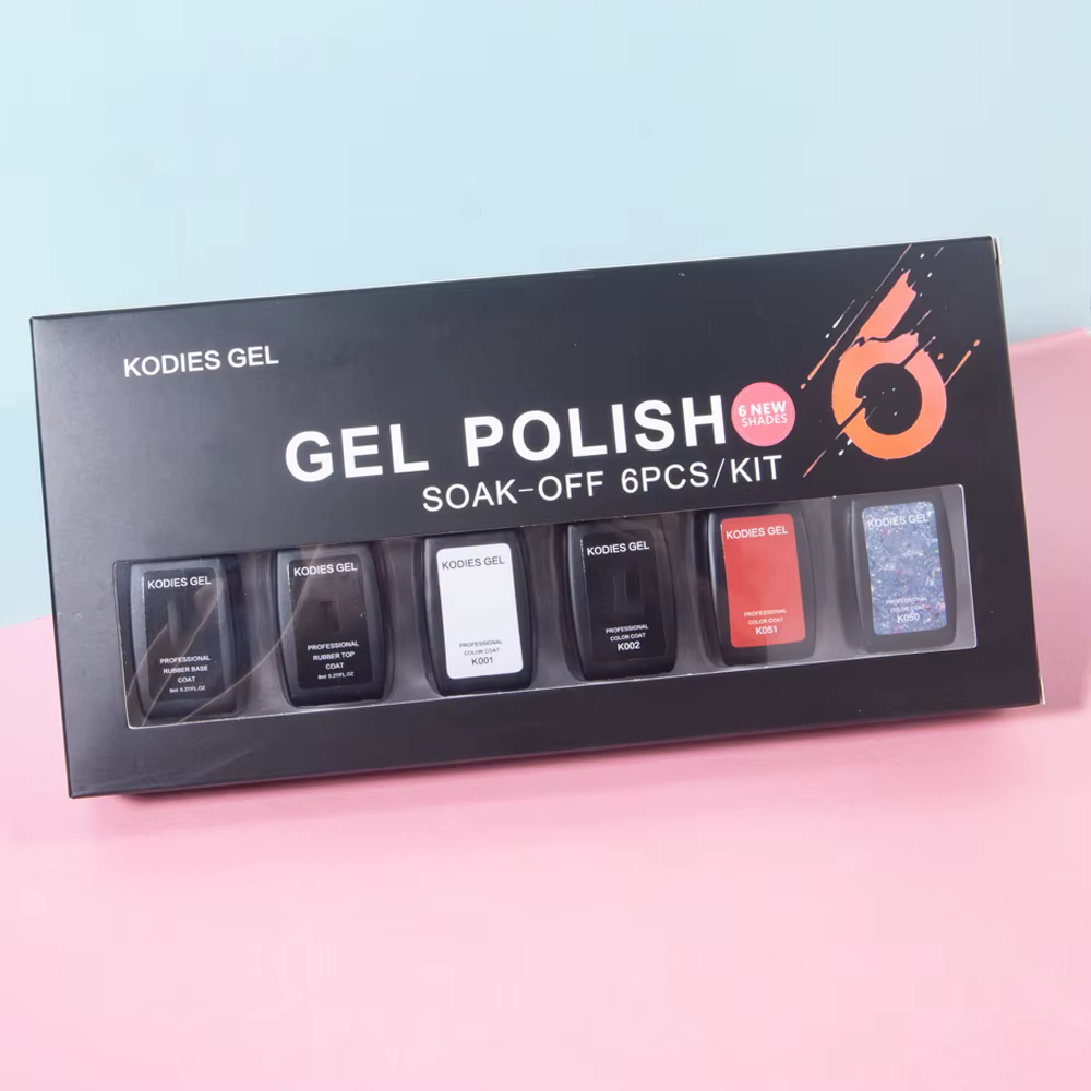 KODIES GEL-Ensemble de Verhéritage à Ongles Gel UV Semi Continu