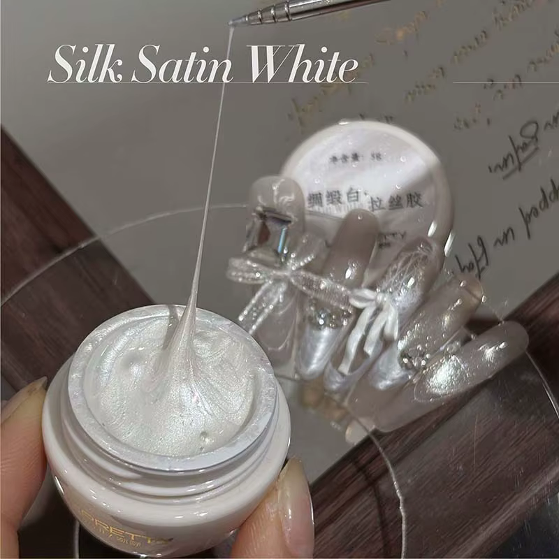 Gel de sculpture blanc satiné sans résidu