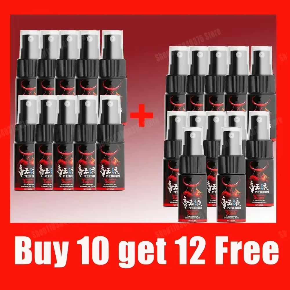 Spray retardateur de sexe masculin pour hommes, utilisation externe, retarde l'éjaculation, prolonge 60 minutes, huile d'agrandissement du pénis, non engourdissant, 12ML