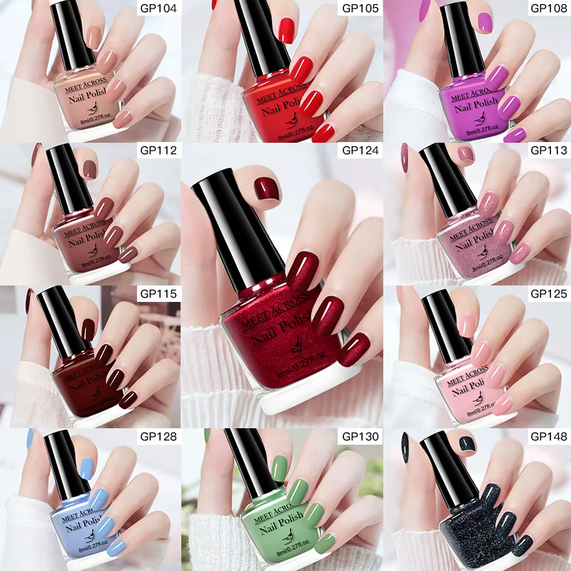 Vernis à ongles à base d'eau