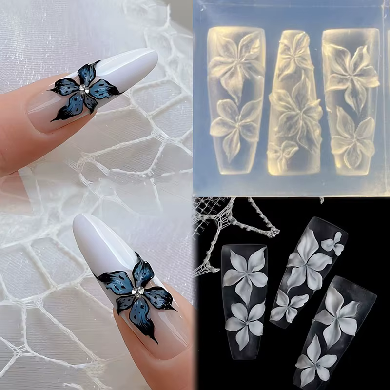 Moule pour Nail Art, sculpture 3D