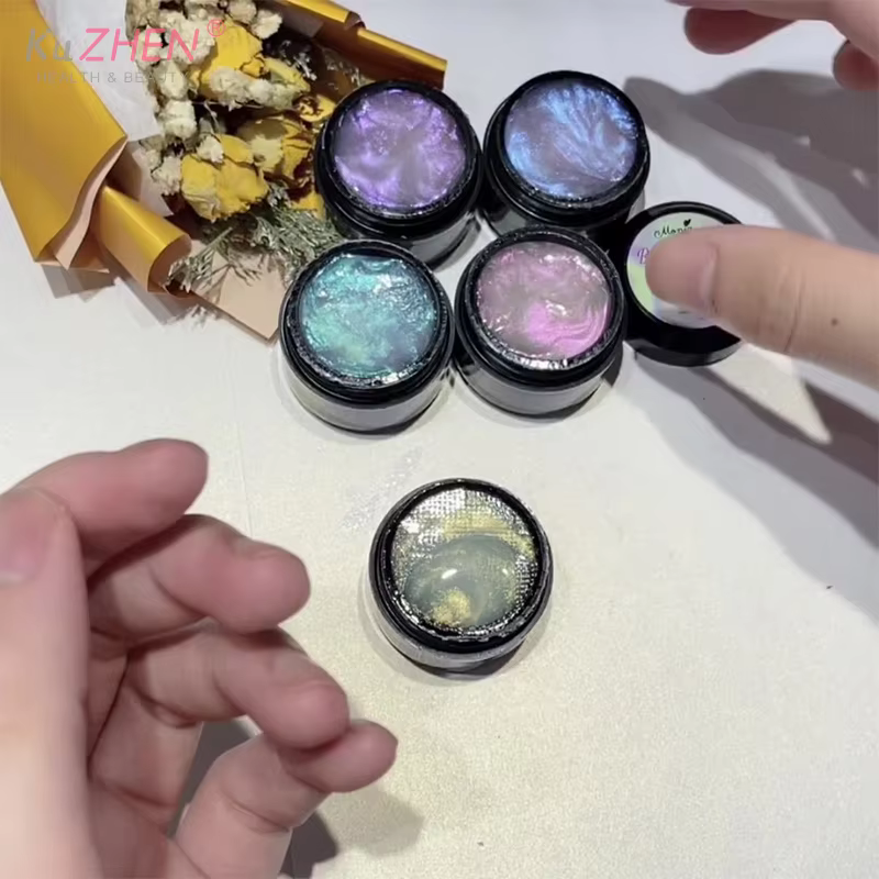 5g Aurora antiadhésif Extension de main Gel vernis à ongles 3D sculpture fleur Nail Art prolonger acrylique dur UV Gel