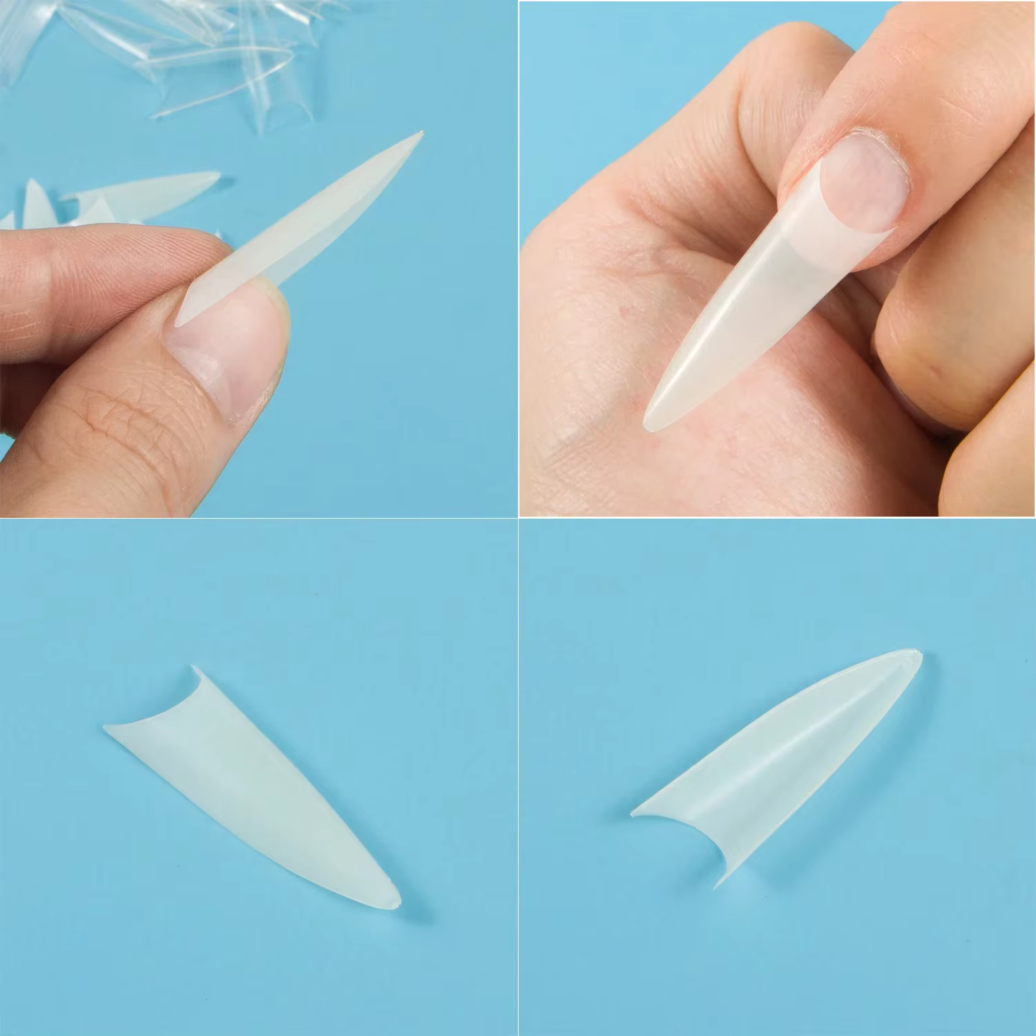 Faux ongles Stiletto en acrylique
