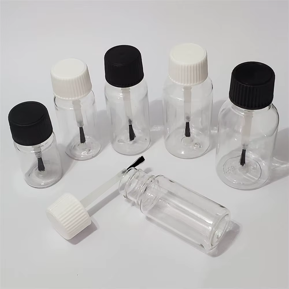 Bouteilles de vernis à ongles en plastique de 5/10/15/20/30ml