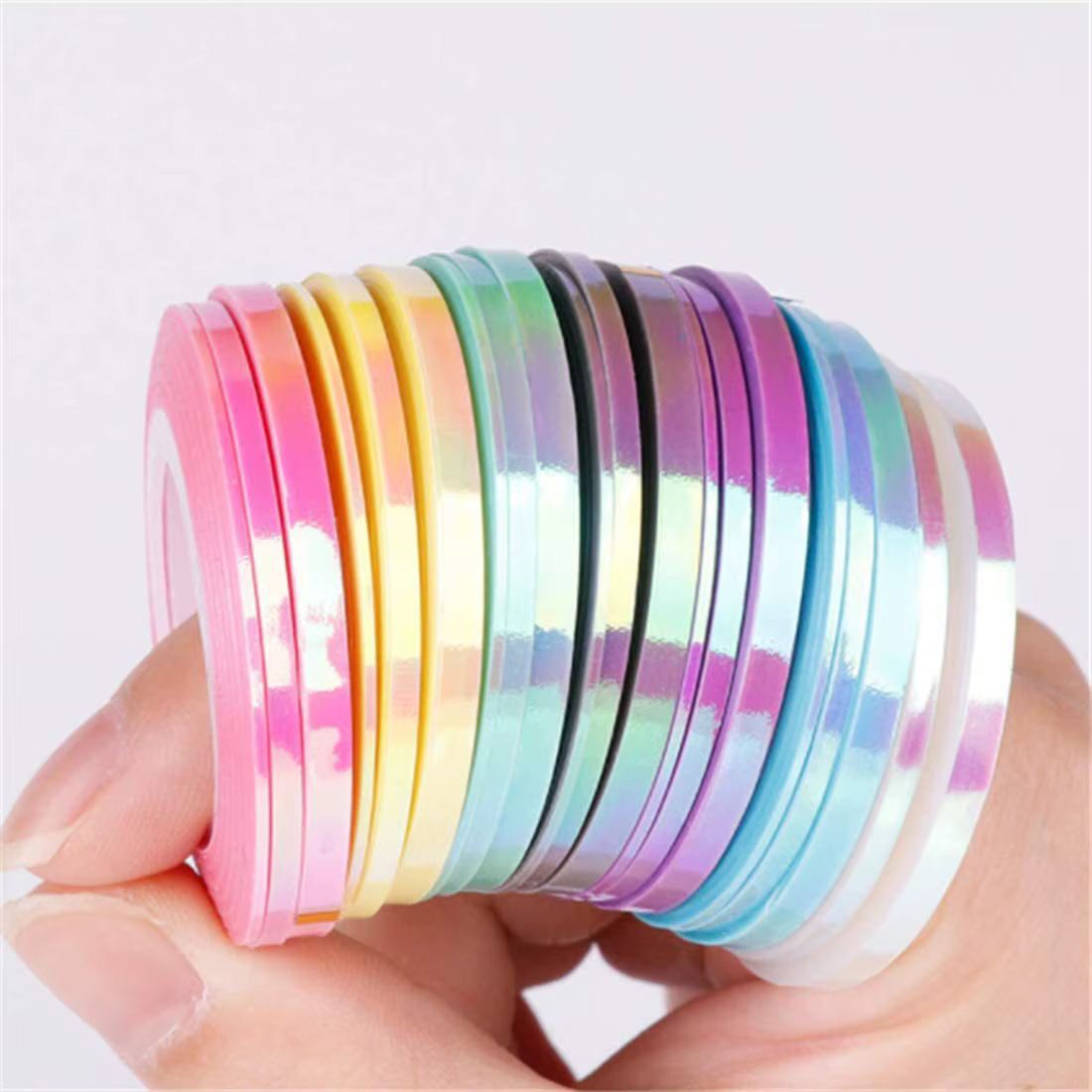 Bandes autocollantes pour nail art
