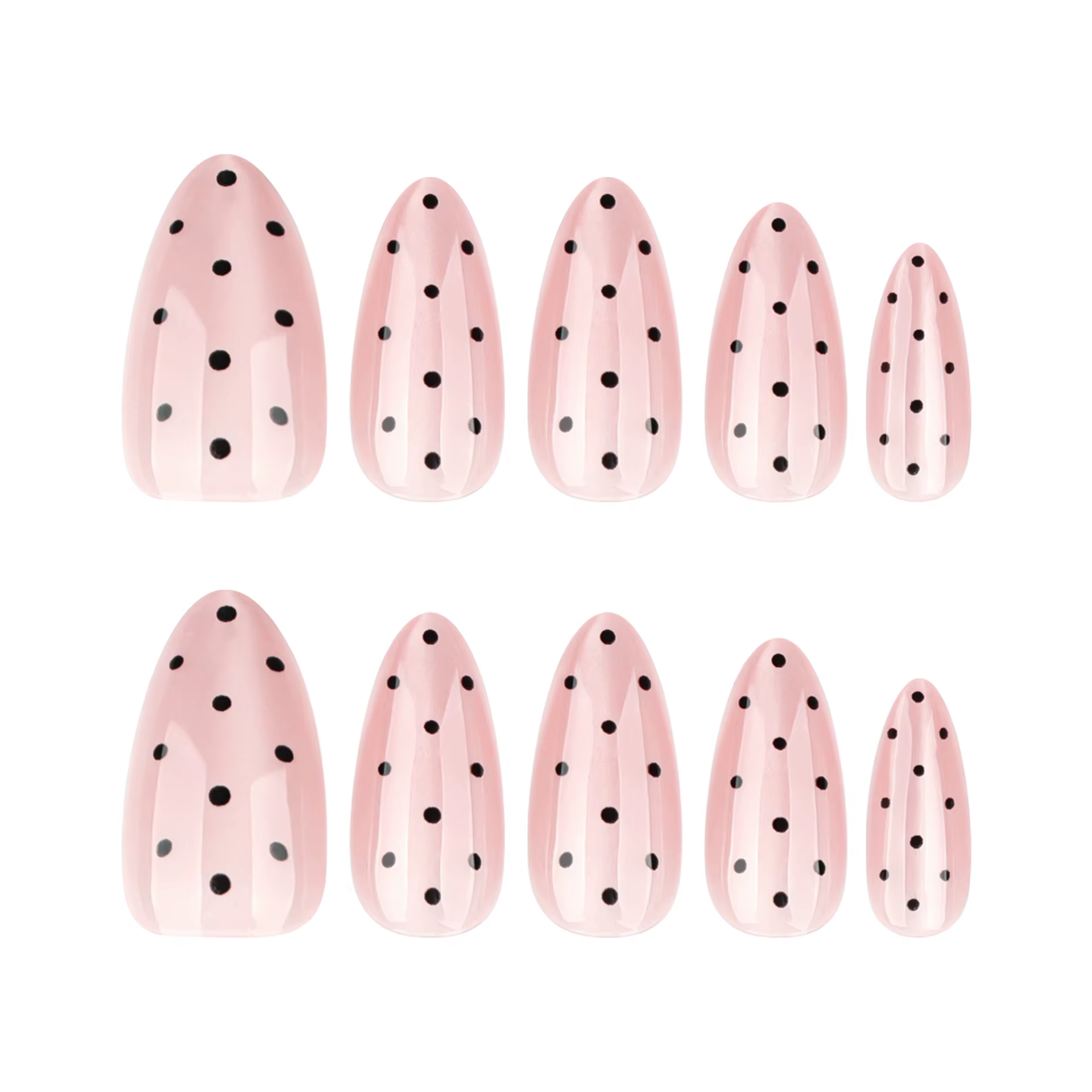 Faux ongles œil de chat rose