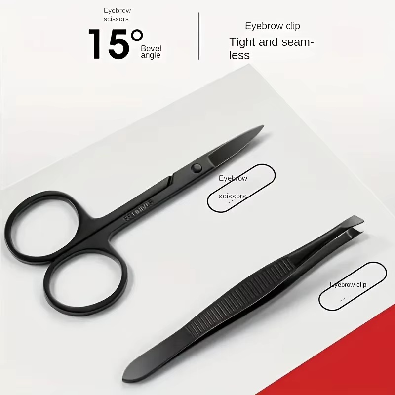 Kit de manucure et pédicure 9-en-1 pour femmes et hommes