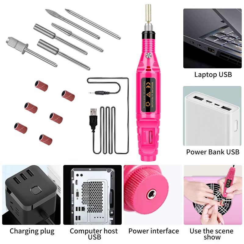 Ponceuse à ongles électrique professionnelle