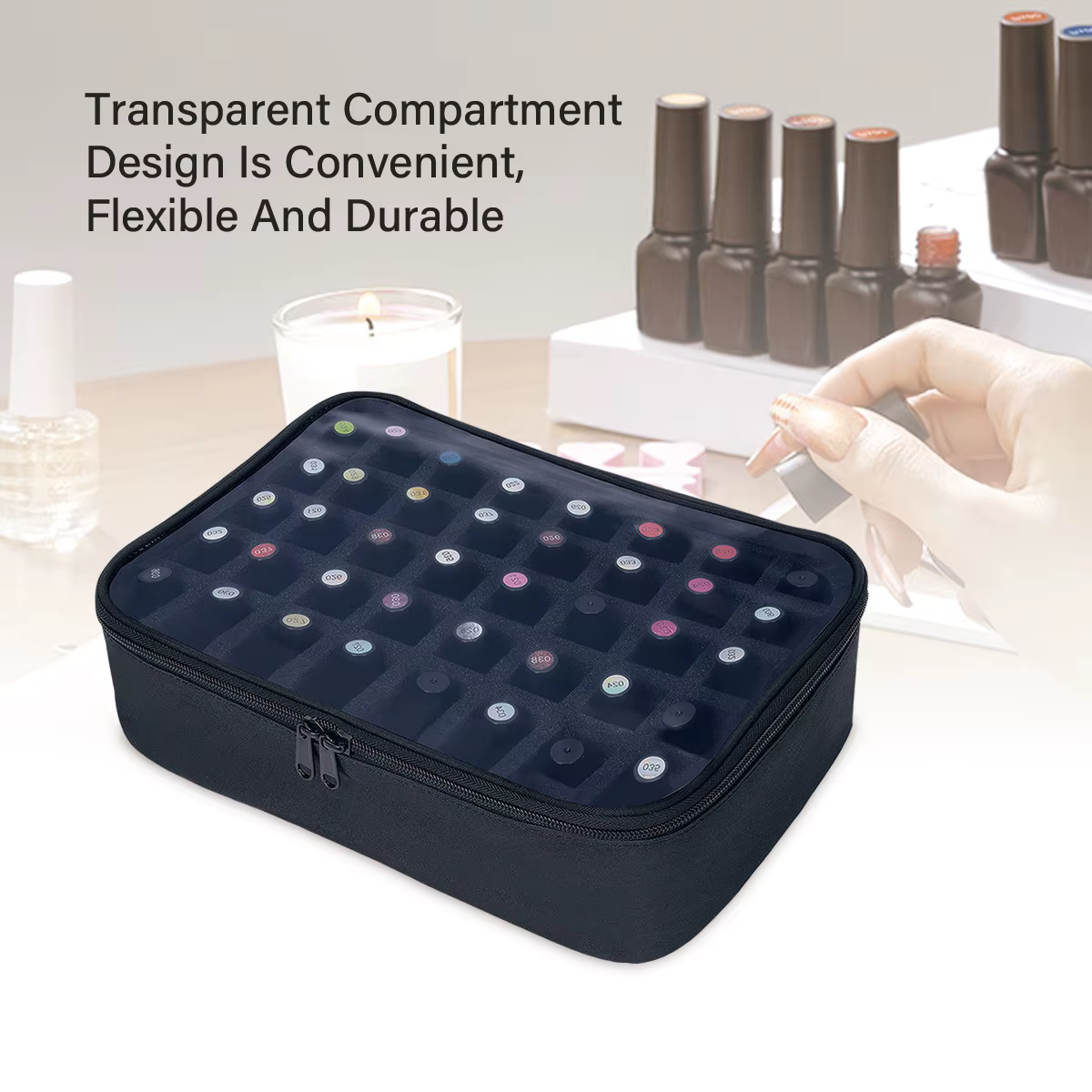 Sac de rangement pour vernis à ongles
