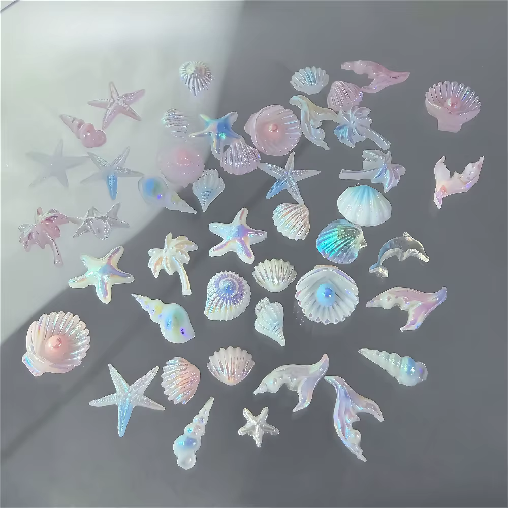 Accessoires de nail art nacrés