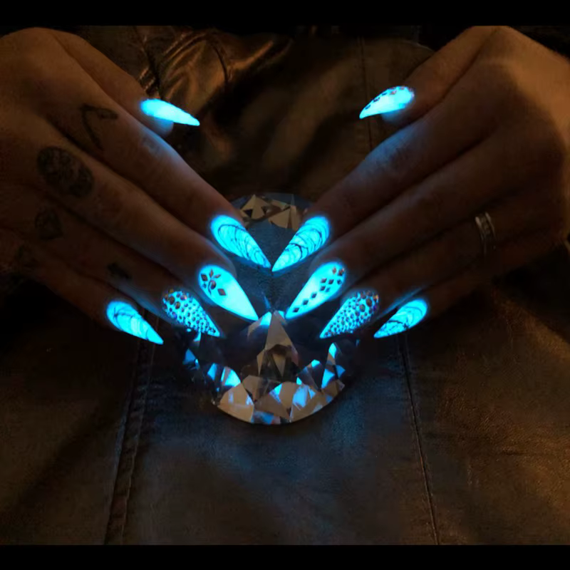 Shoous Phxing-Poudre de paillettes pour ongles