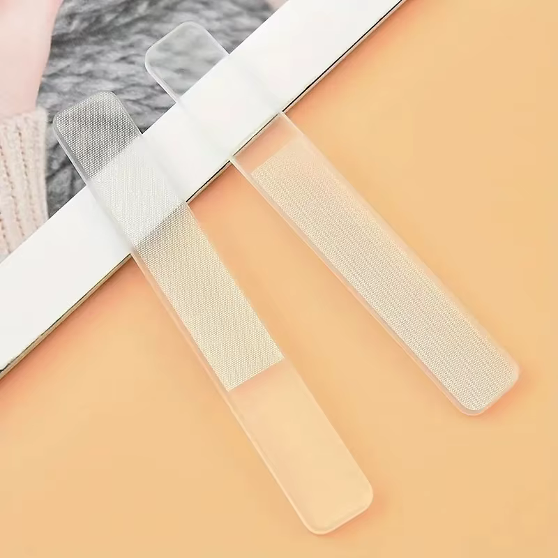 Ensemble de petites limes à ongles en verre et Nano Shiner