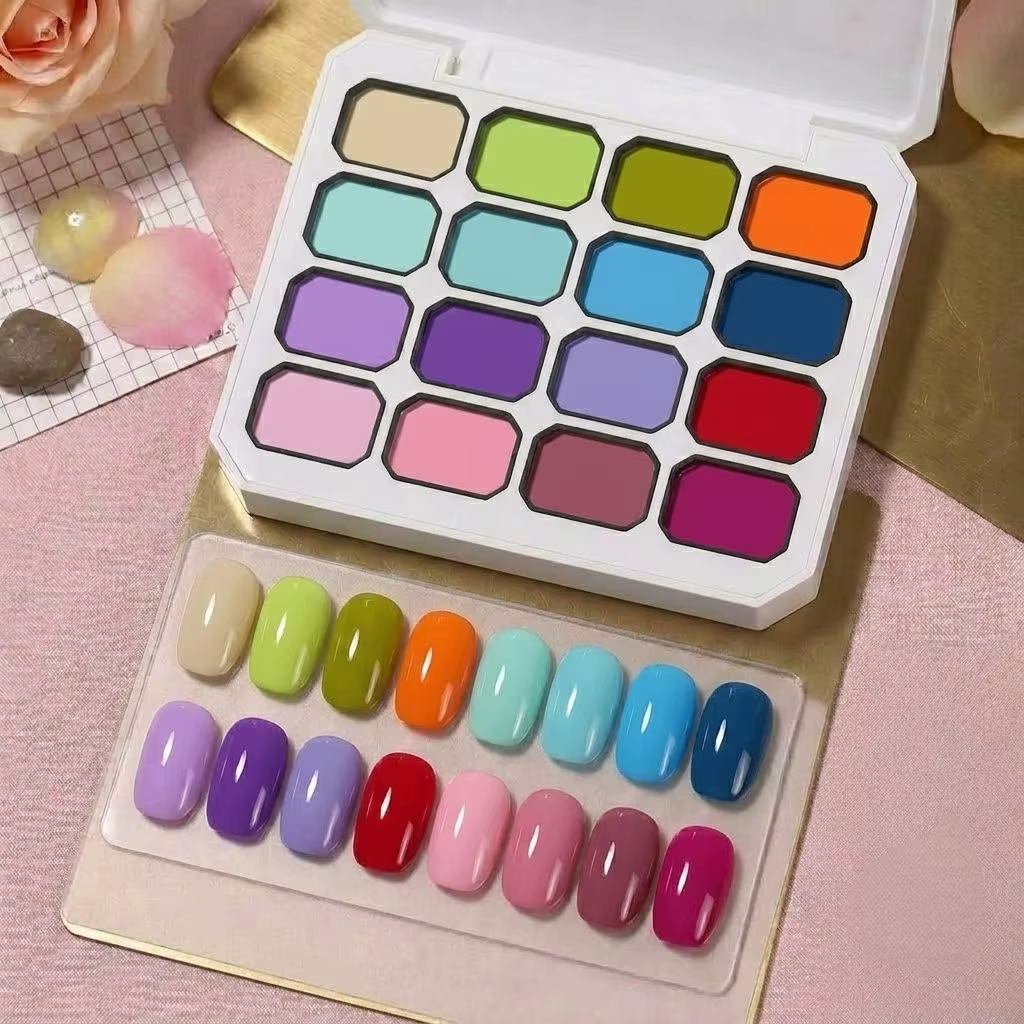 Gel à ongles Makaron 16 couleurs