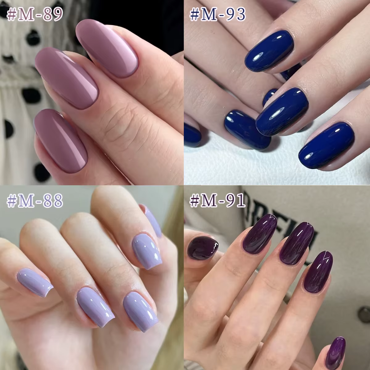XEIJAYI 6 pièces 15ML gelée glace Transparent nu vert bleu