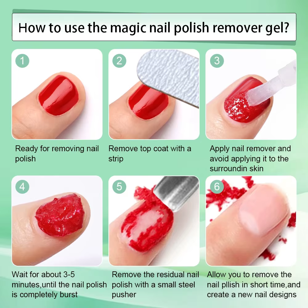 MAFANAILS-Dissolvant Magique pour Verhéritage à Ongles, Gel UV, Dissolvant Rapide, Semi Continu, Verhéritage à Ongles, Colle Annulée, 15ml, 15ml