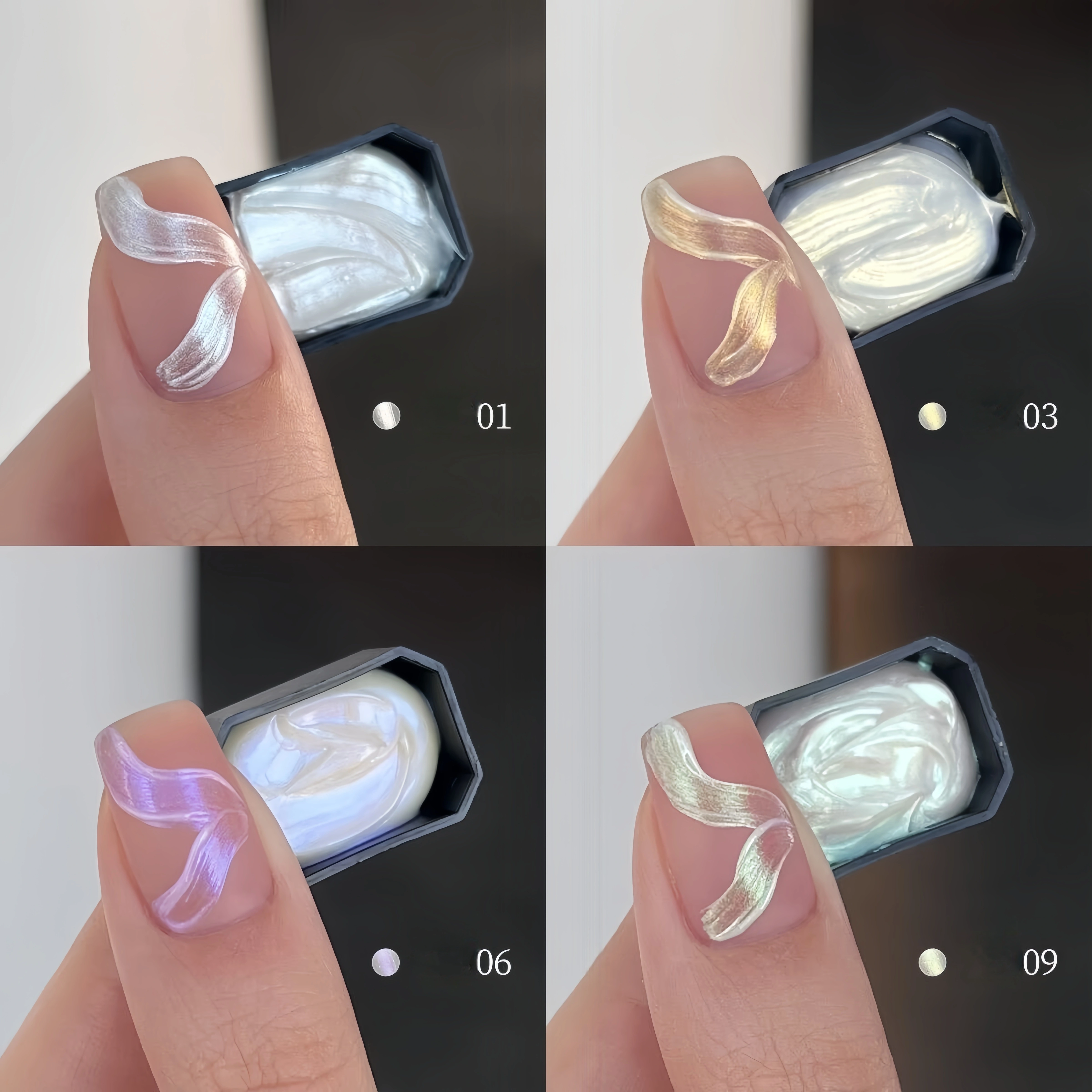 Vernis à ongles solide 9 couleurs